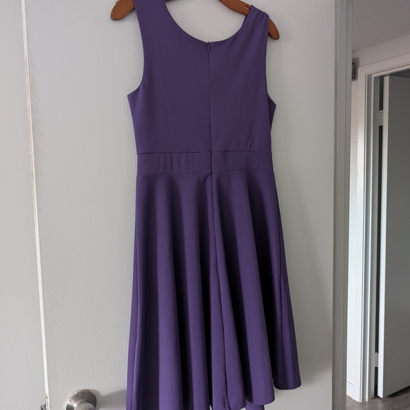 Grace Karin Purple Midi Dress - Picture 2 of 5